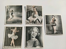Sammelbilder "Die Tanzbühnen der Welt"  Eckstein- Halpaus/ 5 STK. !