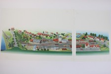 Ivo Cordes Originalzeichnung/Schaubild Modelleisenbahn Wasserburg/Inn (G12)