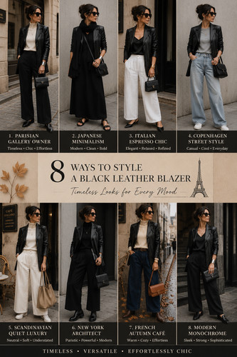 Vintage lederblazer nappaleder - lederblazer,