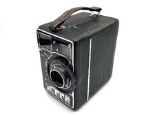 Siemens cine camera II Filmkamera mit Xenon 1:1.5/20 Kino Kamera Doppel 8mm