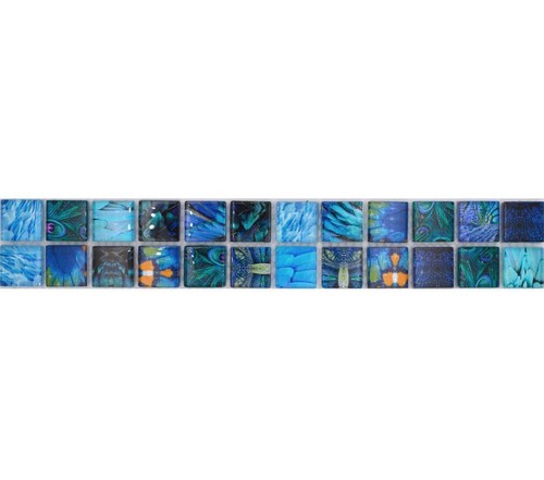 10x wandbordüren mosaik borde - wandbordüren,