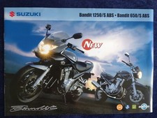 Suzuki Bandit 1250S 650S ABS Prospekt 2.2007