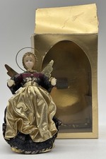 Vintage Brokat Engel Figur