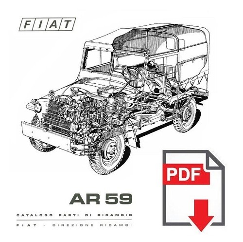 Fiat campagnola 4x4 ar59 - fiat,