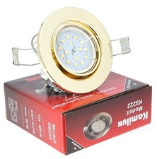 Mini Schwenkbar Led Einbaustrahler 230V Flach Warmweiß  5W Spot Deckenlampe