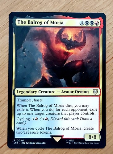Mtg magic der balrog von - mtg,