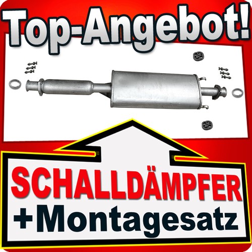 Mittelschalldämpfer für - , vw