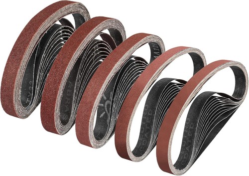Schleifband set 20x520mm - schleifband,
