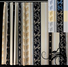 Vorhang Verdunkelungs Vorhänge Dekoschal Gardine blickdicht blackout ROMA I