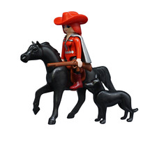 Playmobil Cowboy zu Pferd mit