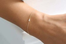 Diamond bracelet solo baguette