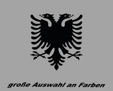 Albanien Aufkleber Shqiperia Wappen Adler Albania Sticker Auto