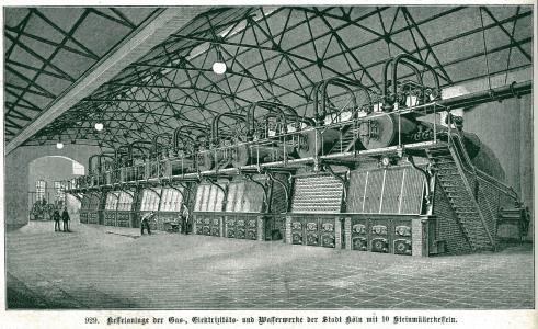 Kesselanlage der gas - kesselanlage,