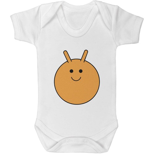 Orange space hopper baby - 'orange, hopper'