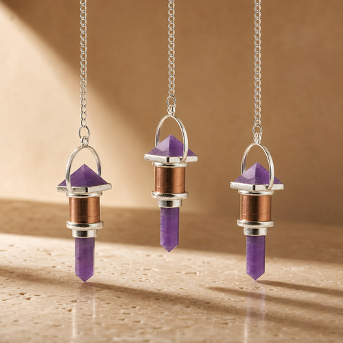 Pendelmotor lila kupfer und - lila,,