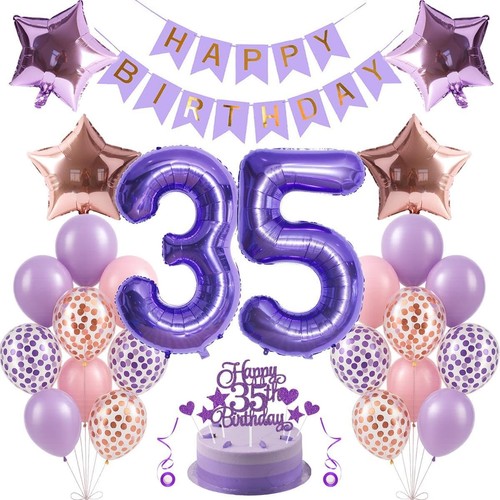 Geburtstag deko frauen - 35,