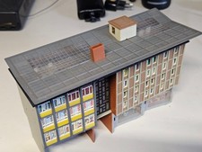 Faller HO modernes Kaufhaus der 70er Jahre  220 x 60 mm /2