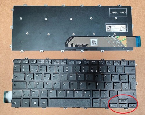 Tastatur dell latitude 3400 - tastatur,