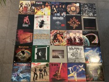 Hard Rock  Heavy Speed Thrash Black  Metal 25 LP Sammlung Vinyl Rainbow Tox