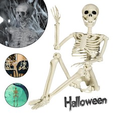 Halloween Lebensgroßes Skelett Posierbare Ganzkörperskelette,SkelettRealistische