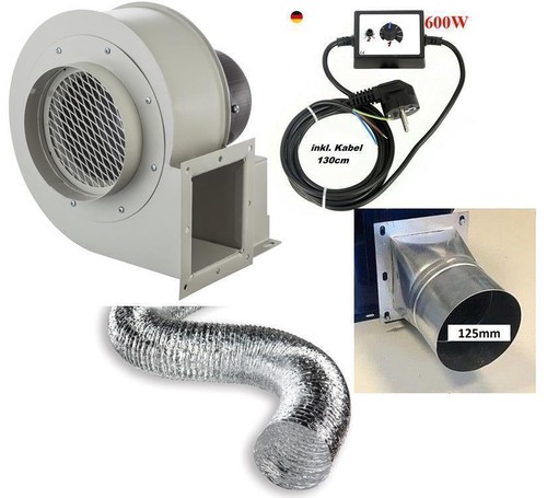 Radialventilator regler - radialventilator,