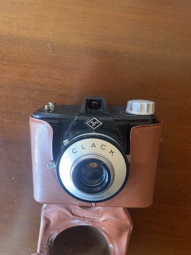 Vintage agfa clack kamera - vintage, mit