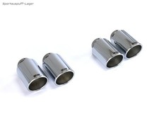 Remus Edelstahl Endrohrsatz