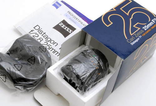 Mint box contax distagon - [mint, w/box]