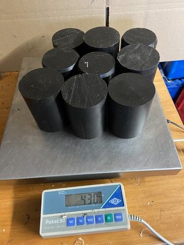 Pom schwarz 68mm - 68mm,, 9