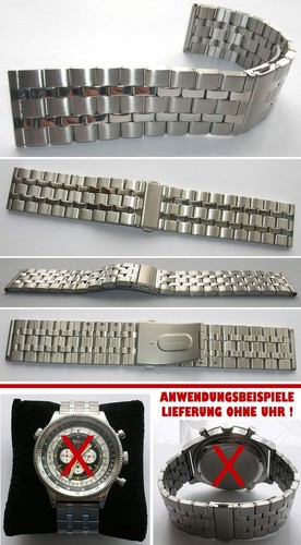 Superbreites edelstahlarmband - superbreites,