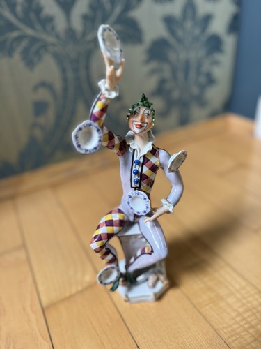 Meissen figur harlekin der - meissen,