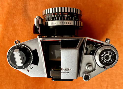 Exa 500 camera - exa, tessar