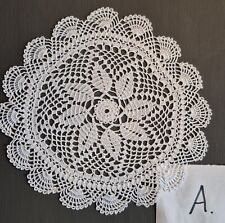 Weihnachten Deckchen Traumfänger Häkeldeckchen Spitzendeckchen Handarbeit NEU