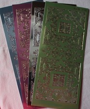 1 Stickerbogen Spiegelfolie