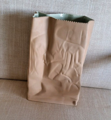 Rosenthal tütenvase braun - rosenthal, -tütenvase