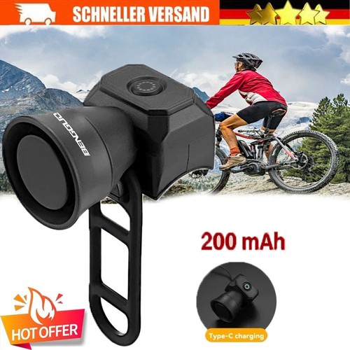 Elektronische fahrradklingel - elektronische,