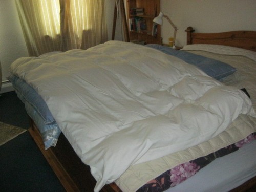 Gemustertes steppbett - gemustertes,