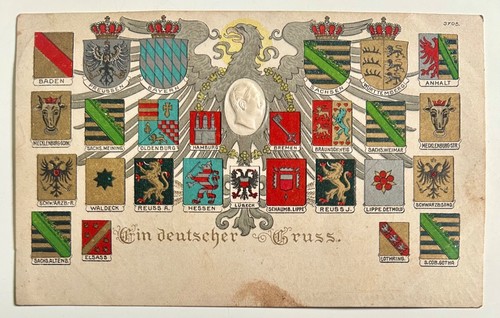 Präge ein deutscher - ak,