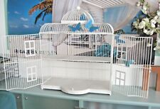 ?XXL Deko Vogelkäfig Voliere Regal weiß 87cm hoch ?Selbstabholung in 82110