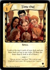 Wizards of the Coast Harry Potter Quidditch Tasse 2001 Time Out Nr. 74