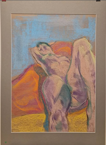 Soft pastel zeichung original - zeichung,