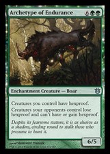 MTG ARCHETYPE OF ENDURANCE EXC - ARCHETYP DES WIDERSTANDS - BNG - MAGIC