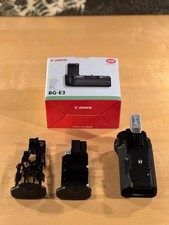 Canon BG-E3 Batteriegriff – Original, mit Batterieeinsätzen & OVP