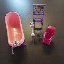 Barbie , Bad Set Zubehörteile