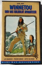 Winnetou und das Halbblut Apanatschi von Karl May VHS Video mit Lex Barker, Pier