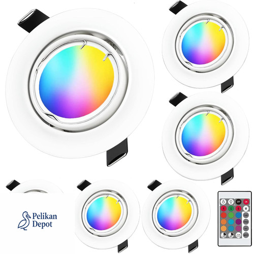 Led einbaustrahler rgb - led,