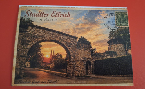 Ansichtskarte ellrich - ansichtskarte,
