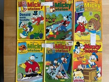 18 Stück Walt Disneys „Micky Vision“ Hefte 1982-1990
