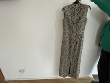 Kleid, Maxi, Schlangenoptik, mit Schlitz vorne, Massanfertigung