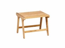 0470115 LUC Beistelltisch 50 x 45 cm teak natural Gartentisch Gartenmöbel Outdoo